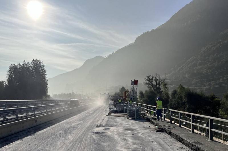 Sanierung Brückenobjekte A14 Nenzing