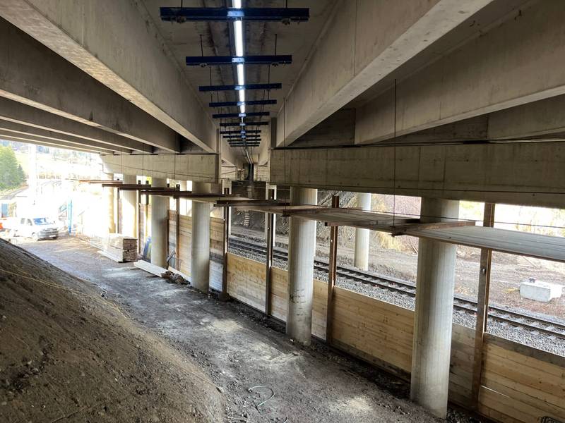 A14 INB Nenzing Brücke über ÖBB