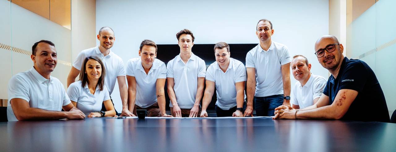 Das Team von Produs